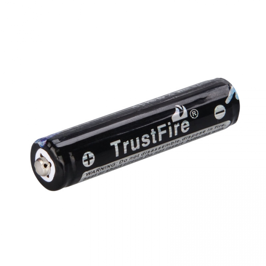 Trusrfire诚信神火TR10440 600mAh T黑加保护板充电锂电池
